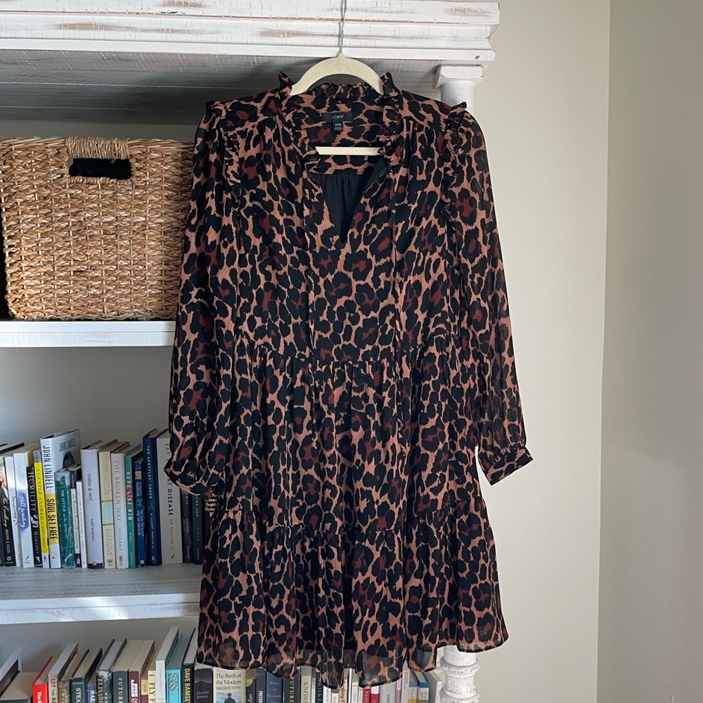 J. Crew Leopard Dress | XXS